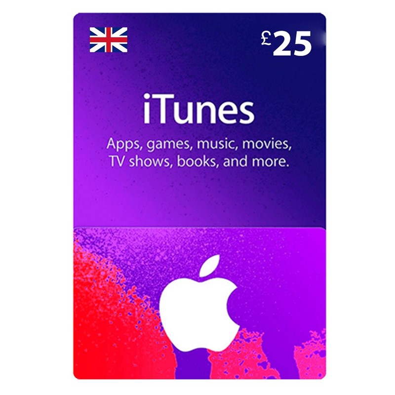 iTunes 25£ UK
