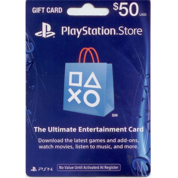 SONY Playstation Network Card 50$ (Online Game Card) - US Account