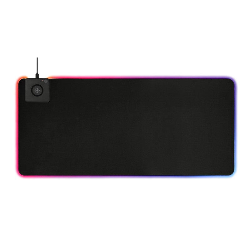 Deltaco Gaming Mousepad with Wireless Charger, 900x400 mm, Black