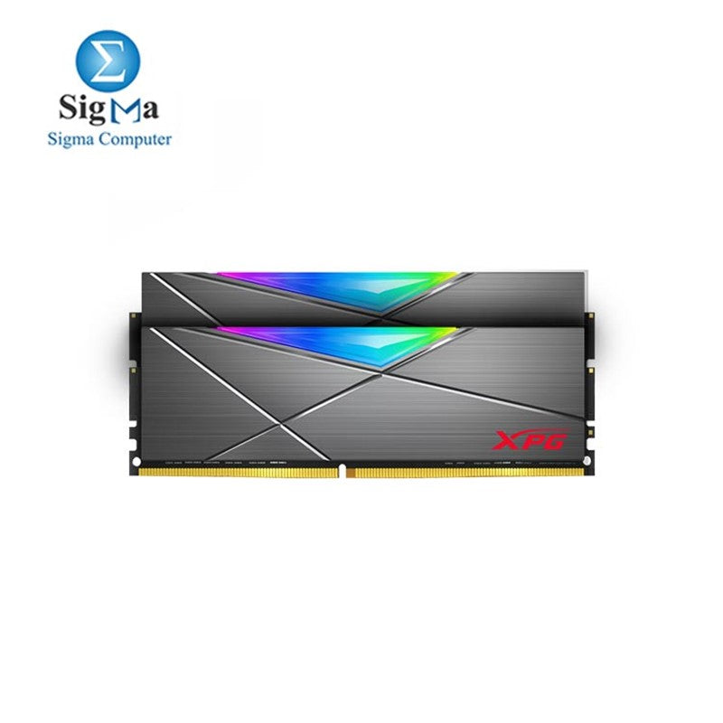 XPG Spectrix Desktop Memory D50 RGB 3600MHz 16GB (8GBX2)(DDR4) - Grey